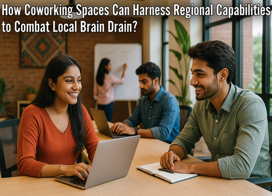 How Coworking Spaces Can Harness Regional Capabilities to Combat Local Brain Drain?