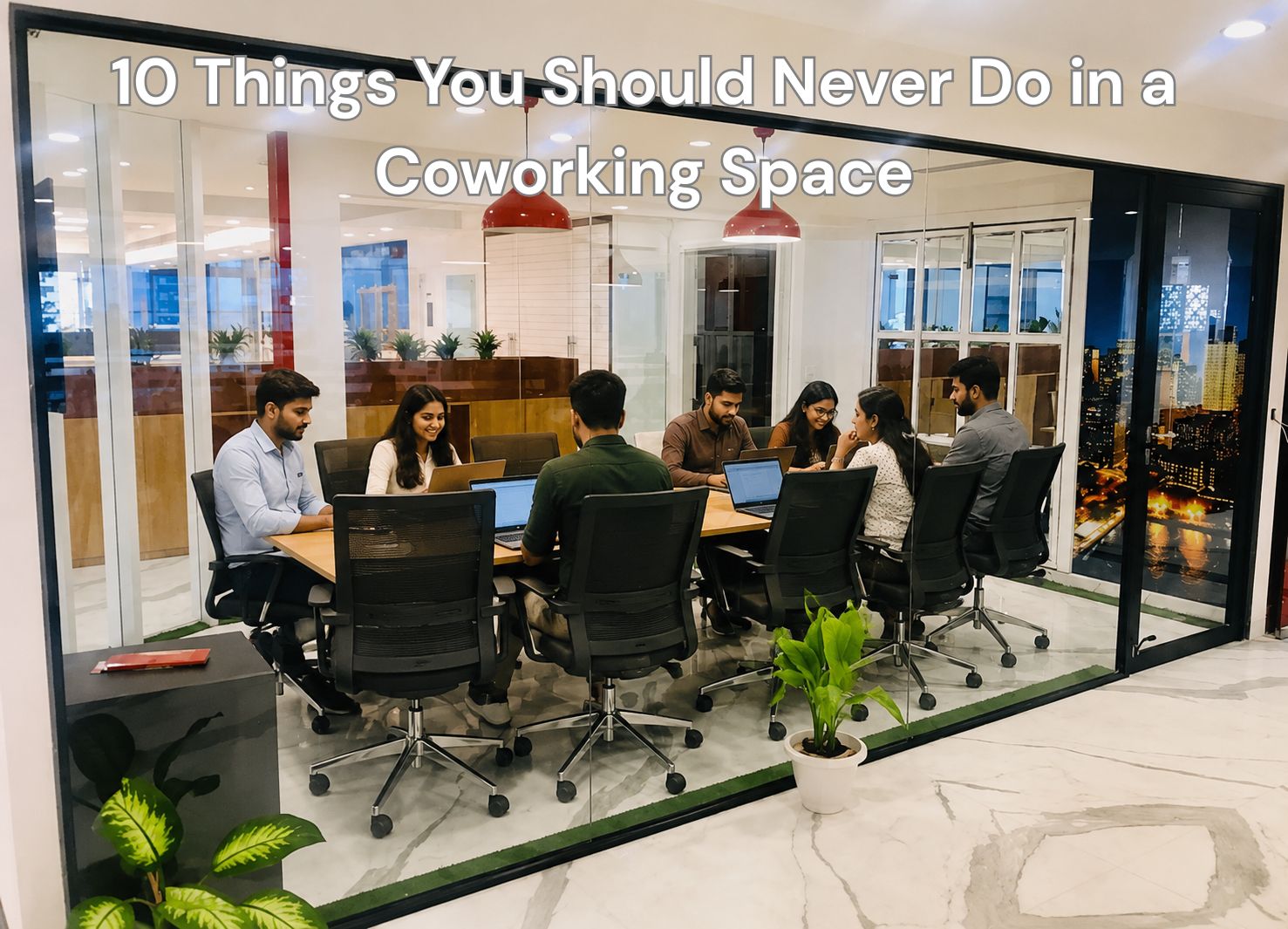 10 Things You Should Never Do in a Coworking Space