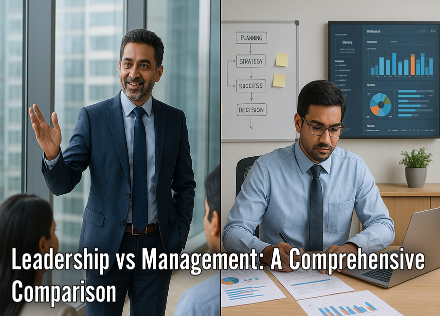Leadership vs Management: A Comprehensive Comparison