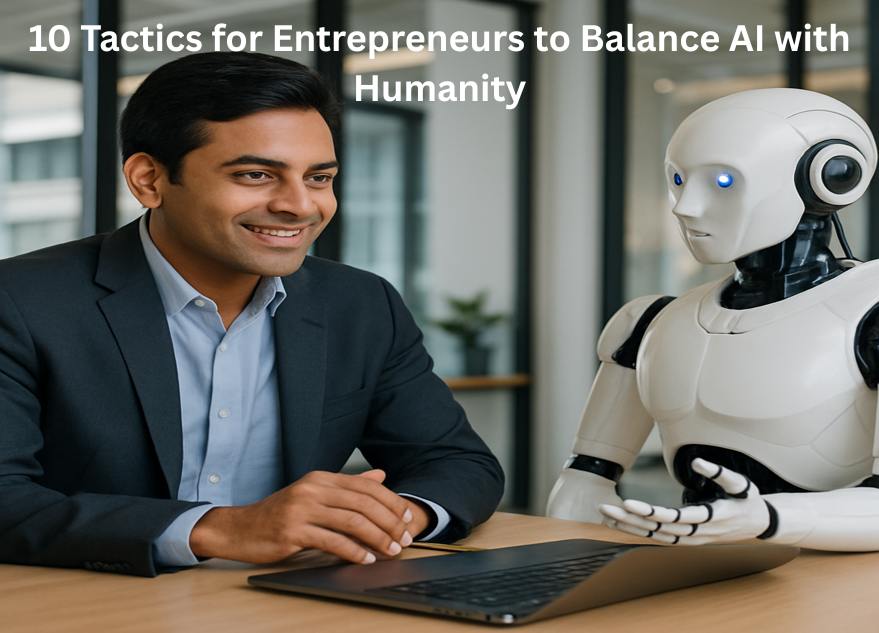 10 Tactics for Entrepreneurs to Balance AI with Humanity