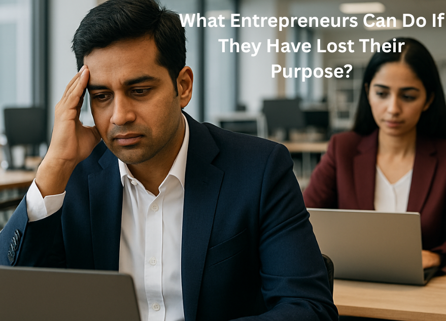 What Entrepreneurs Can Do If They Have Lost Their Purpose?