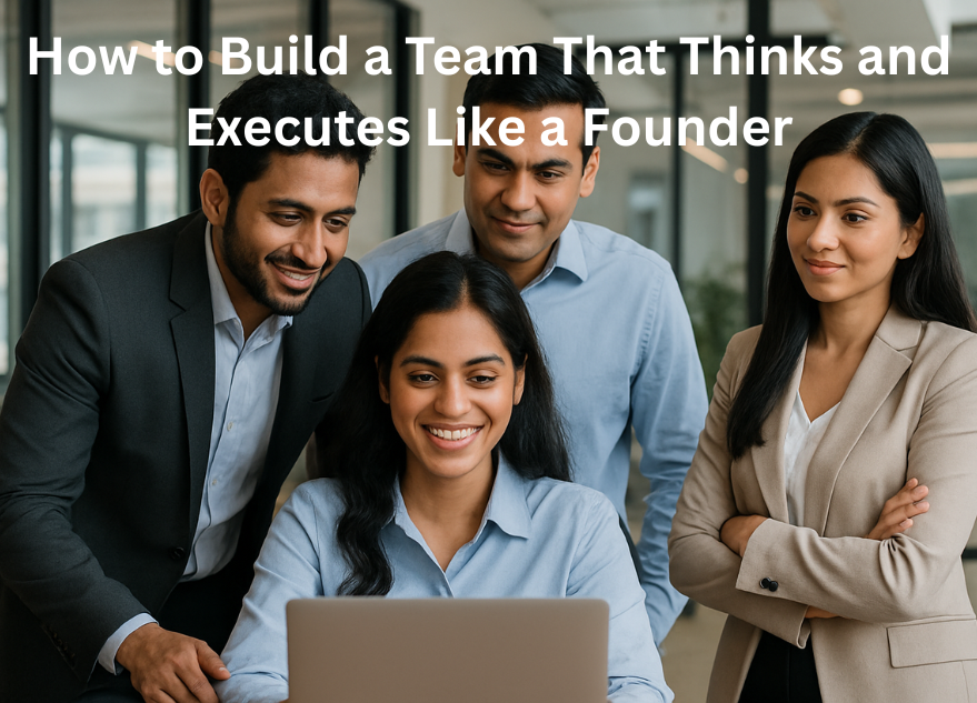 How to Build a Team That Thinks and Executes Like a Founder