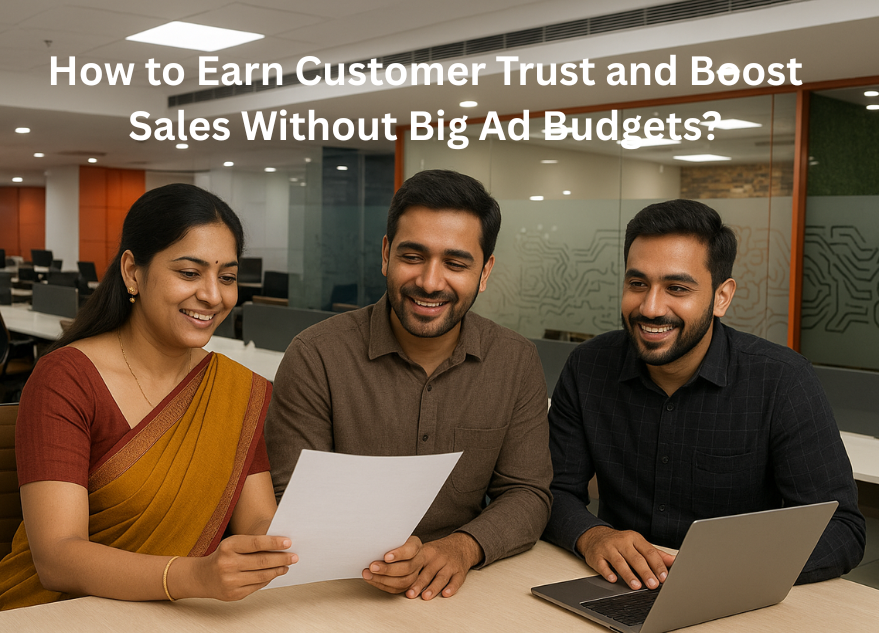 How to Earn Customer Trust and Boost Sales Without Big Ad Budgets?