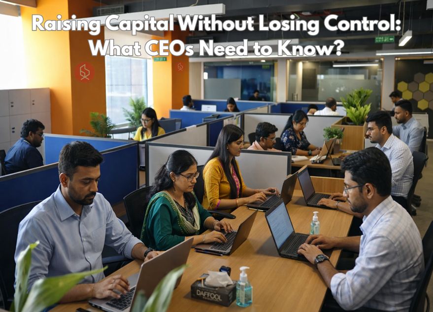 how ceos raise capital without losing control