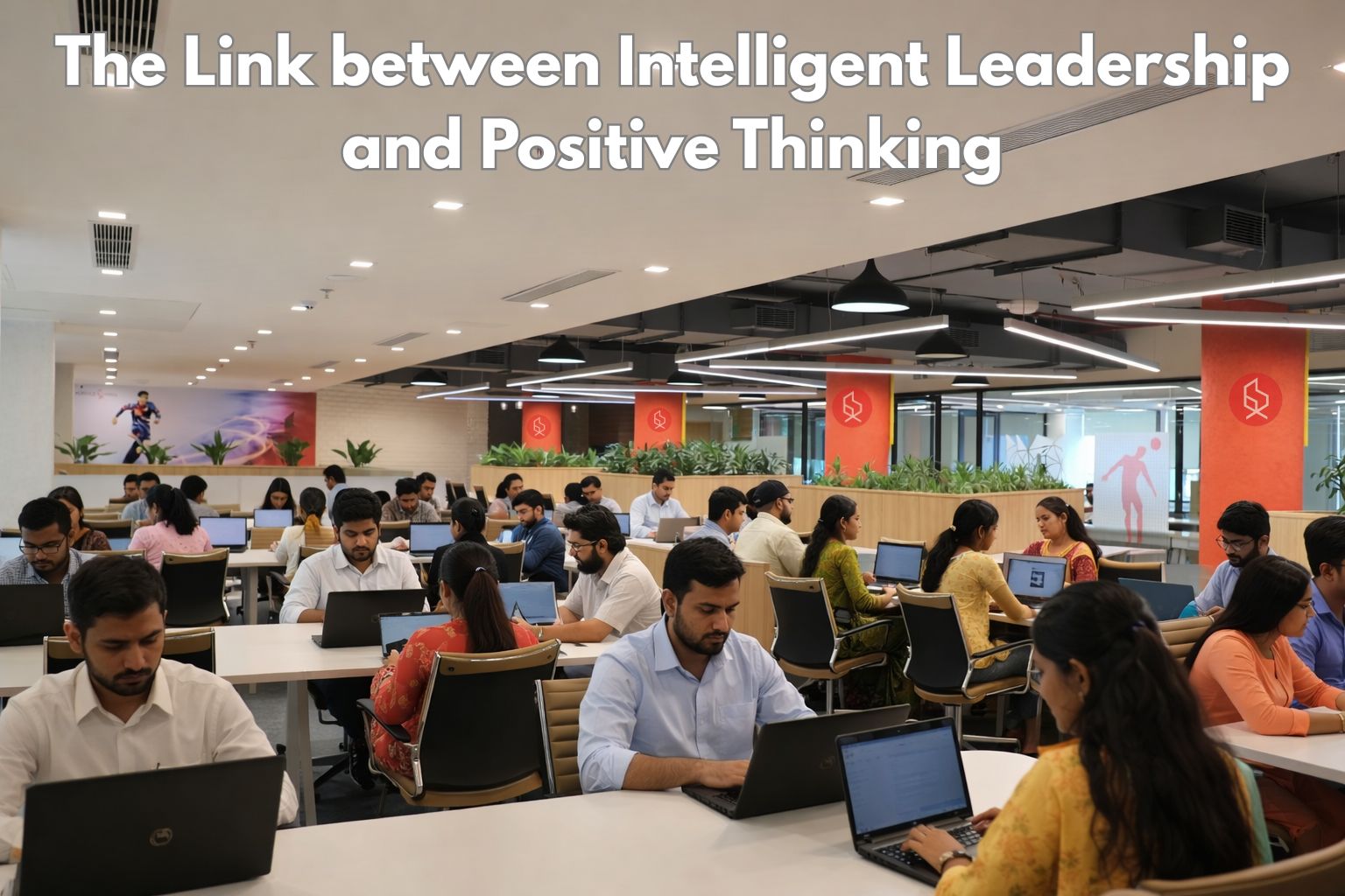 link between intelligent leadership and positive thinking