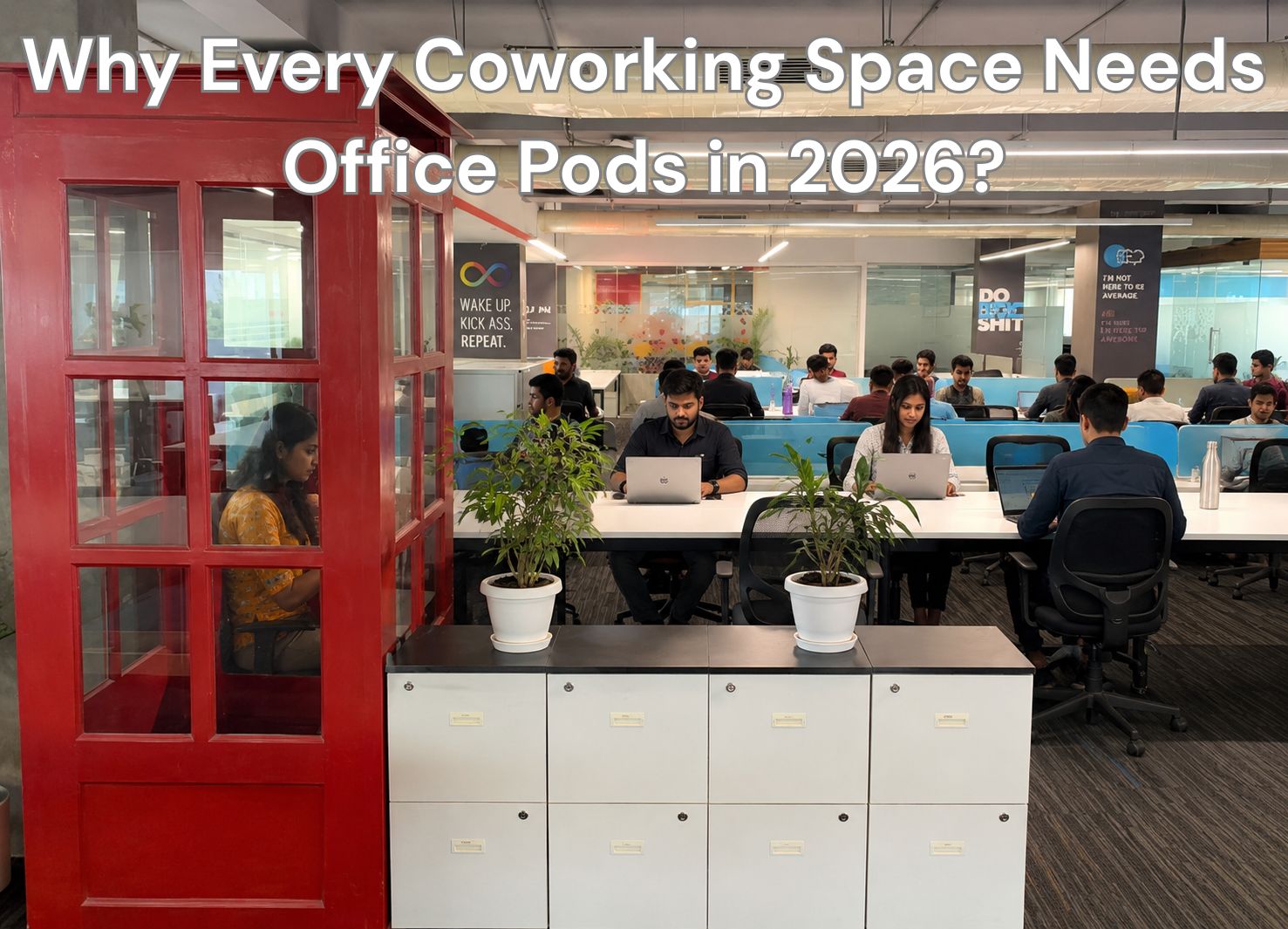 why coworking spaces need office pods