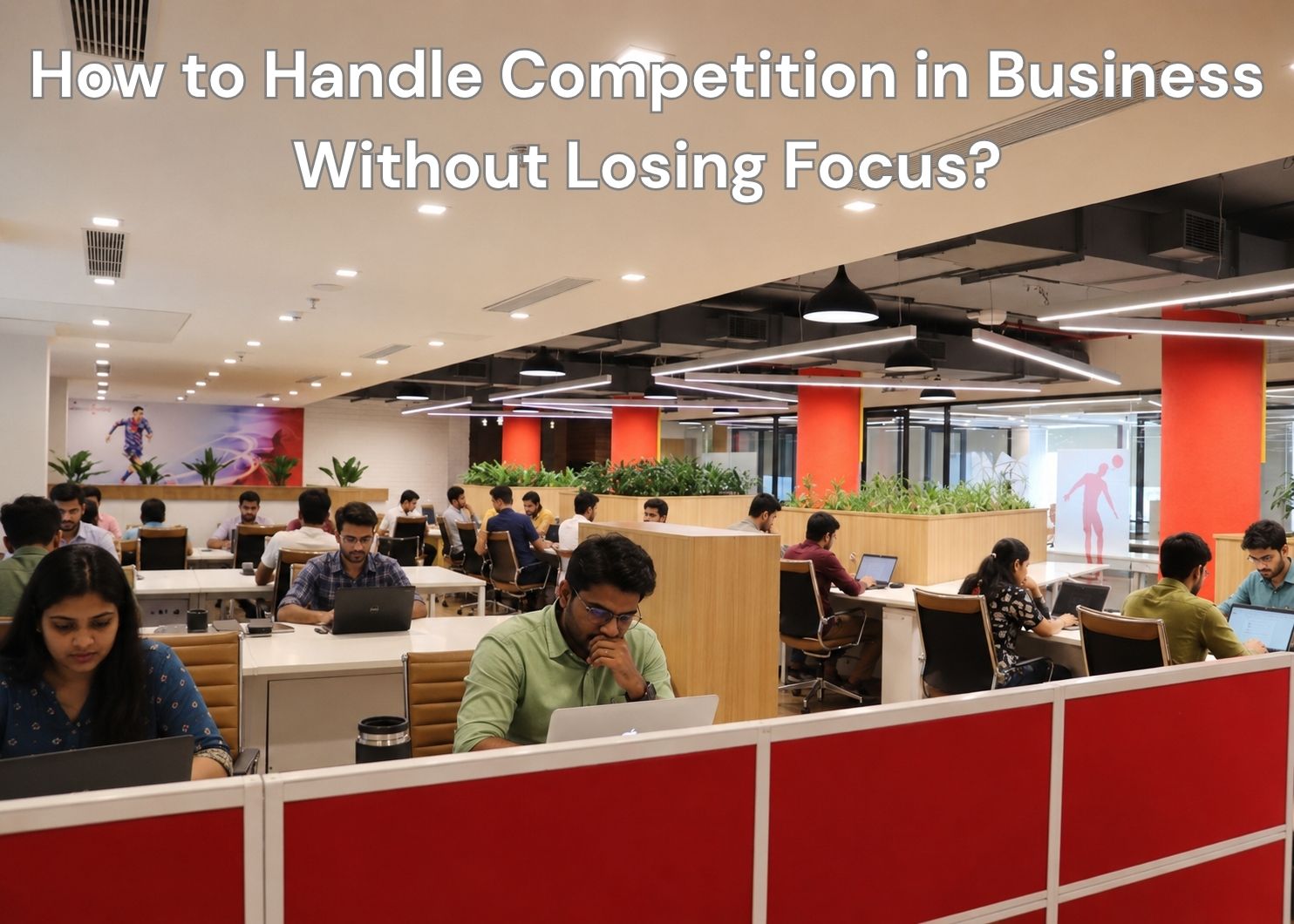 competition in business without losing focus
